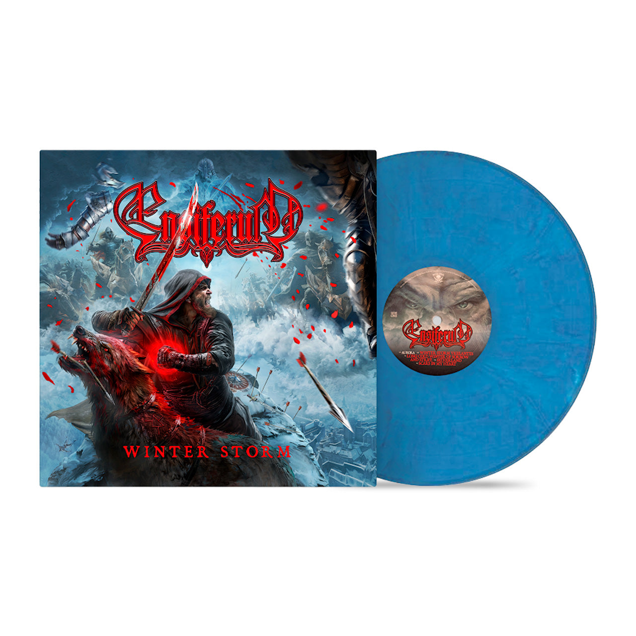 Winter Storm Autographed Frost Marble Vinyl LP