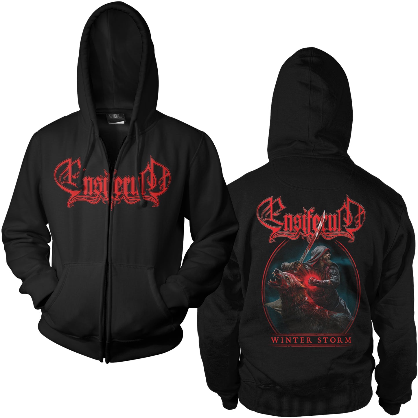 Ensiferum - Winter Storm - Zip Hoodie